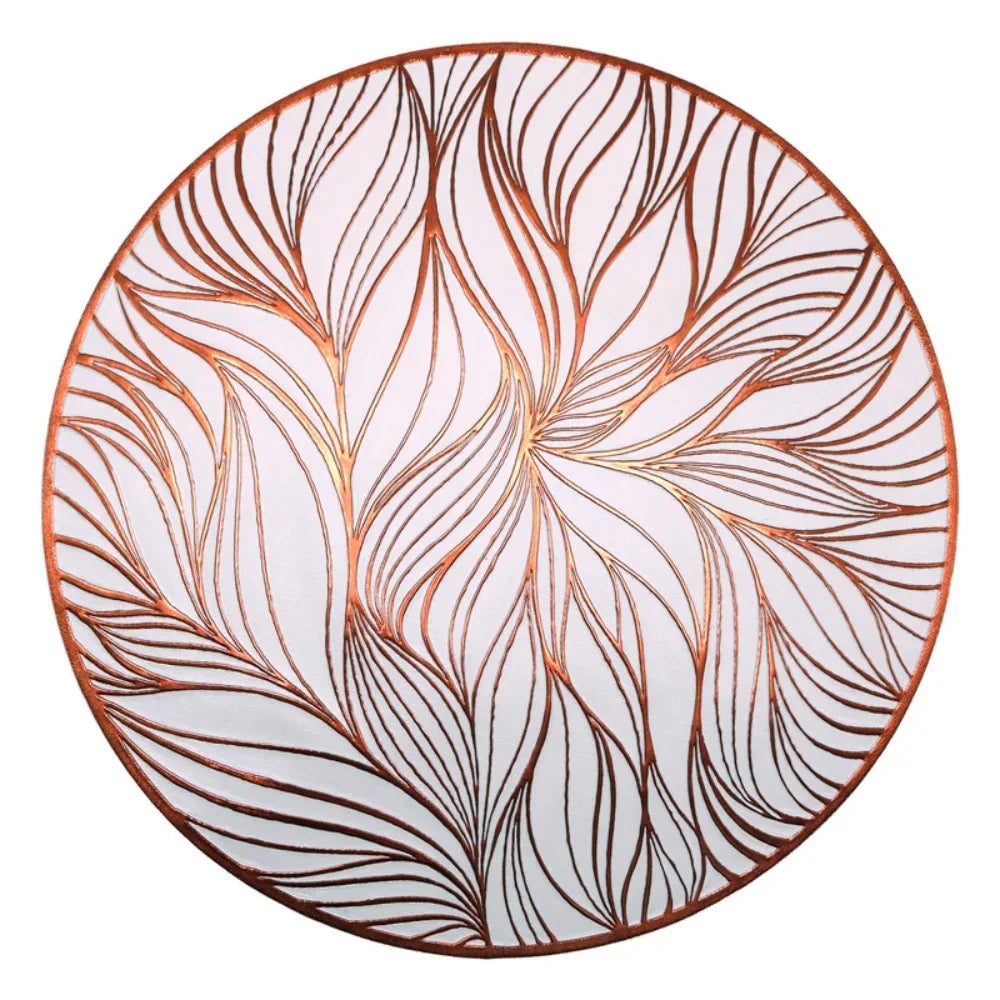 Jogo Americano com até 4 Peças – Tecido Impermeável Antiderrapante em Poliéster