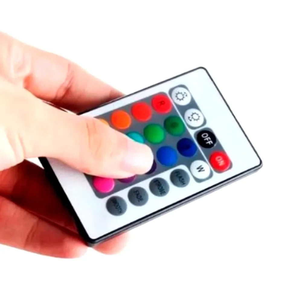 Lâmpada LED Bluetooth Musical com Controle Remoto RGB 12W