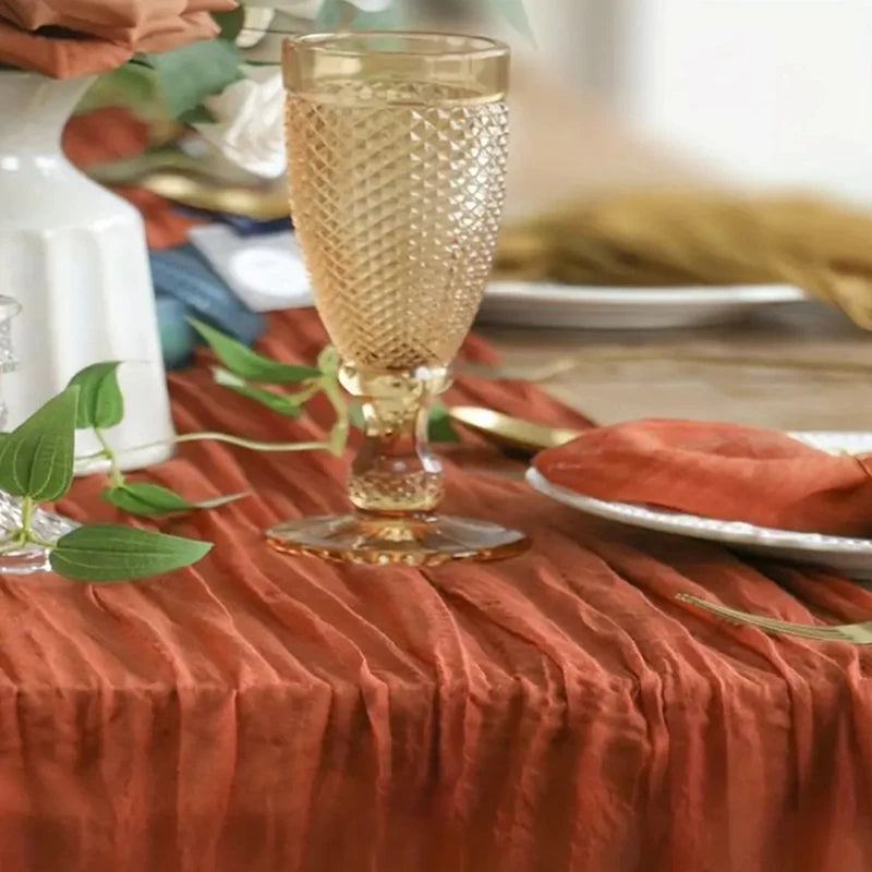 Caminho de Mesa Boho Terracota