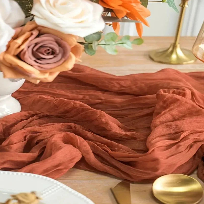 Caminho de Mesa Boho Terracota