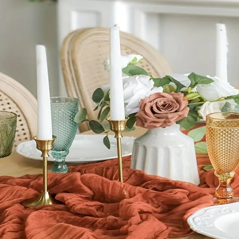 Caminho de Mesa Boho Terracota